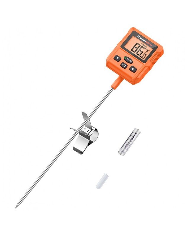 Skaitmeninis aliejaus ir saldainių termometras su zondu ThermoPro TP511