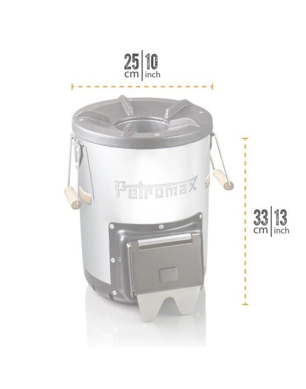 Nešiojama viryklė-krosnelė Petromax Rocket Stove