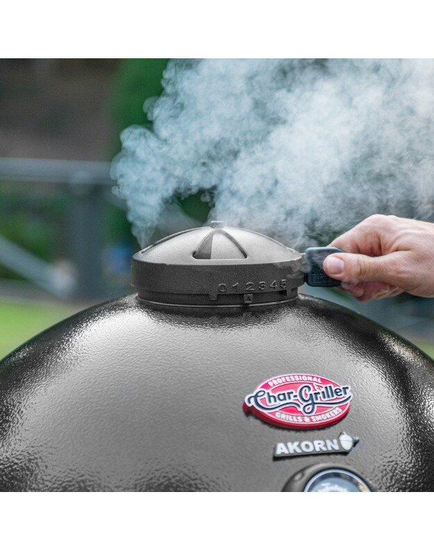 Anglinis lauko grilis Kamado Char-Griller Akorn