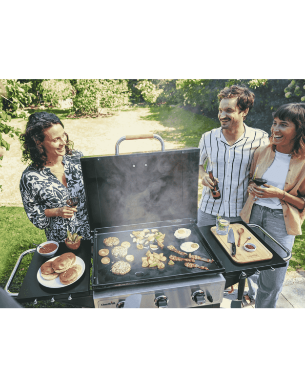Dujinė kepsninė su plok&scaron;tuma Char-Broil Griddle 3400