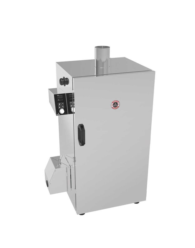 Rūkykla Borniak  150L nerūdijančio plieno +BBQ ir wifi BBDSW-150 1