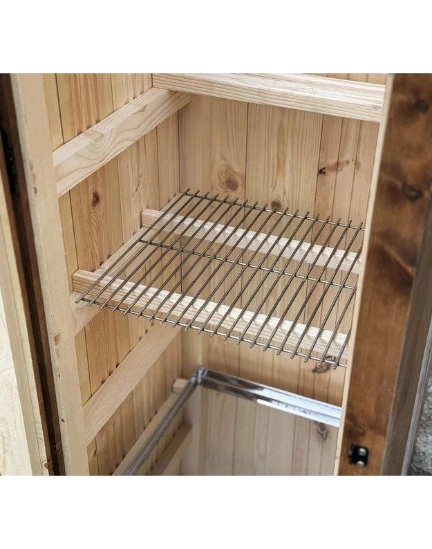 Nerūdijančio plieno grotelės Kalwood Classic 225L rūkyklai 3