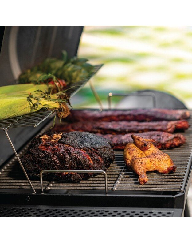 Lauko kepsninė-rūkykla Char-Griller Smoking Champ 6