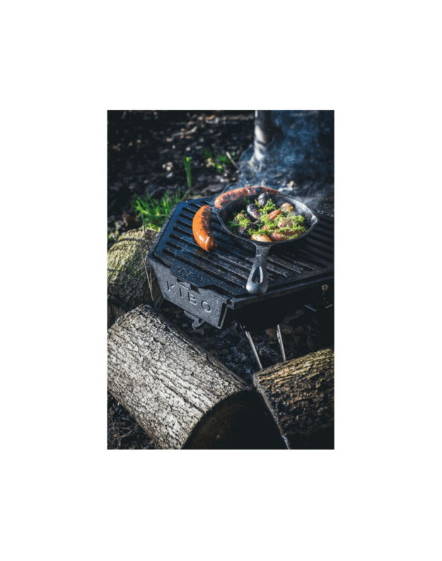 Ne&scaron;iojama ketaus kepsninė The Windmill Kibo Grill Model 3.0