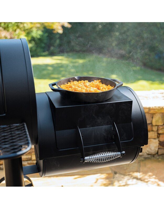 Lauko kepsninė-rūkykla Char-Griller Competition Pro Offset Smoker 2