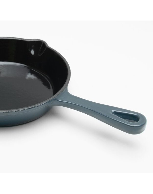 Emaliuota ketaus keptuvė  Ø15.5cm GET RED Antracitas 1
