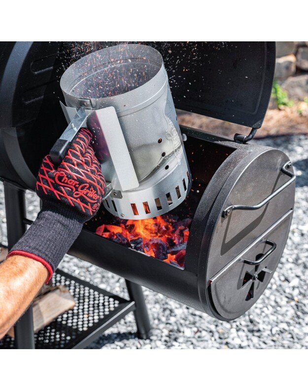 Lauko kepsninė-rūkykla Char-Griller Smoking Champ 6
