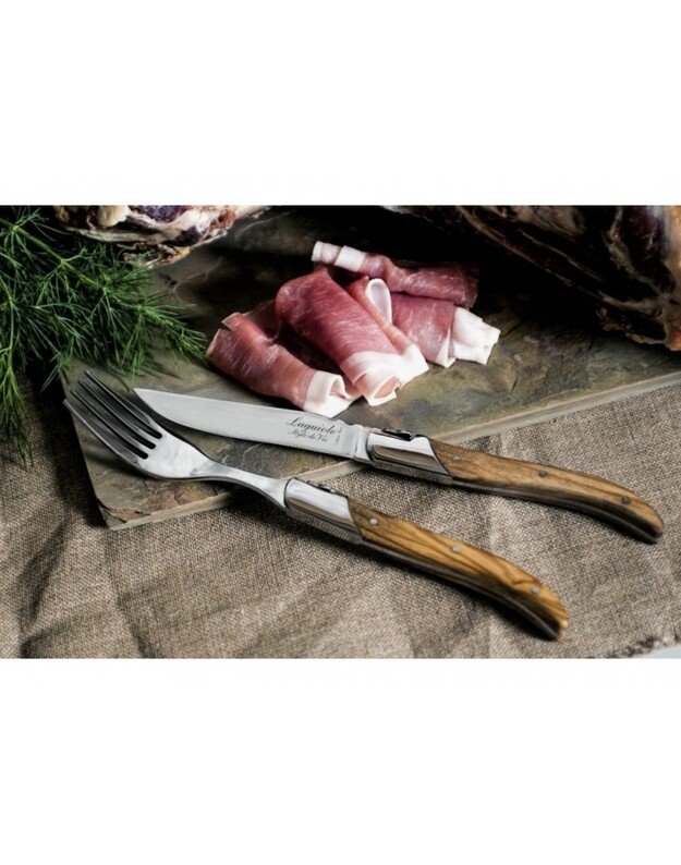 Steiko peilių rinkinys Forged Luxury Line Olive Wood 3