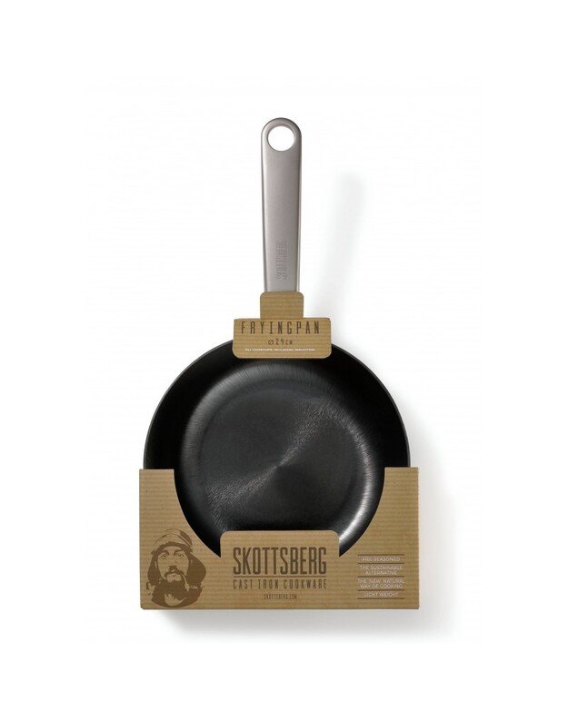 Lengvojo ketaus keptuvė Skottsberg 24cm 7