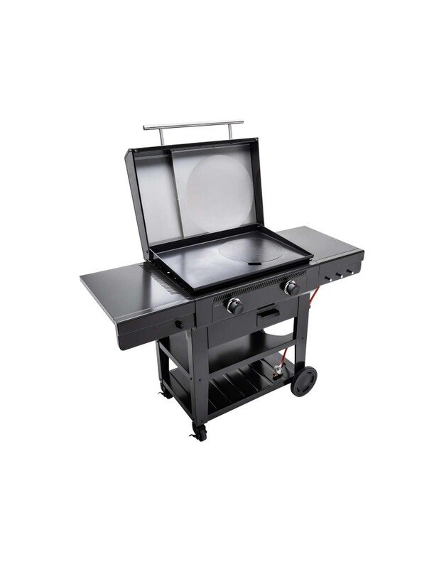 Dujinė kepsninė su plok&scaron;tuma Char-Broil Versa-Tile