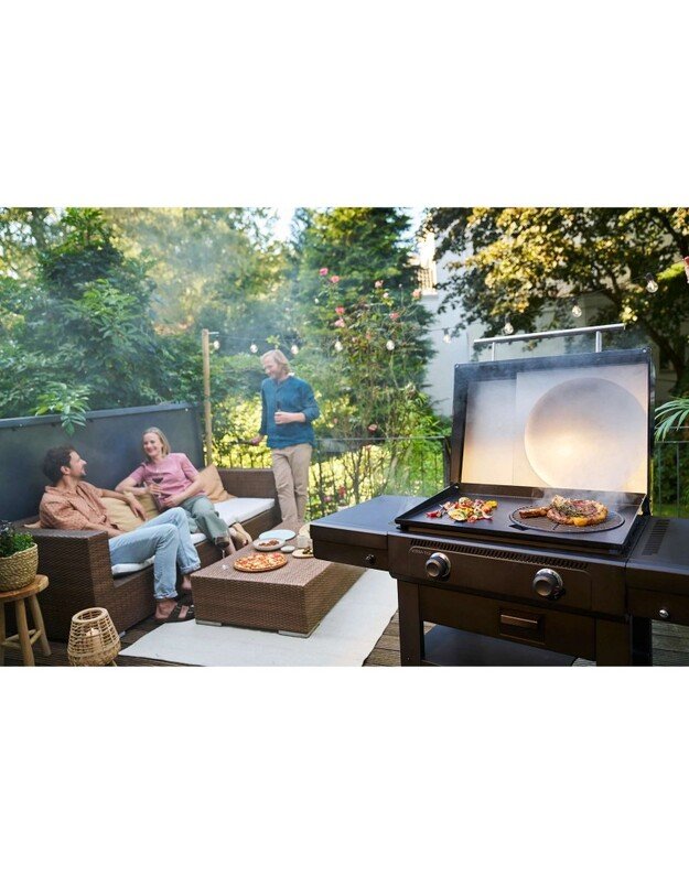 Dujinė kepsninė su plok&scaron;tuma Char-Broil Versa-Tile