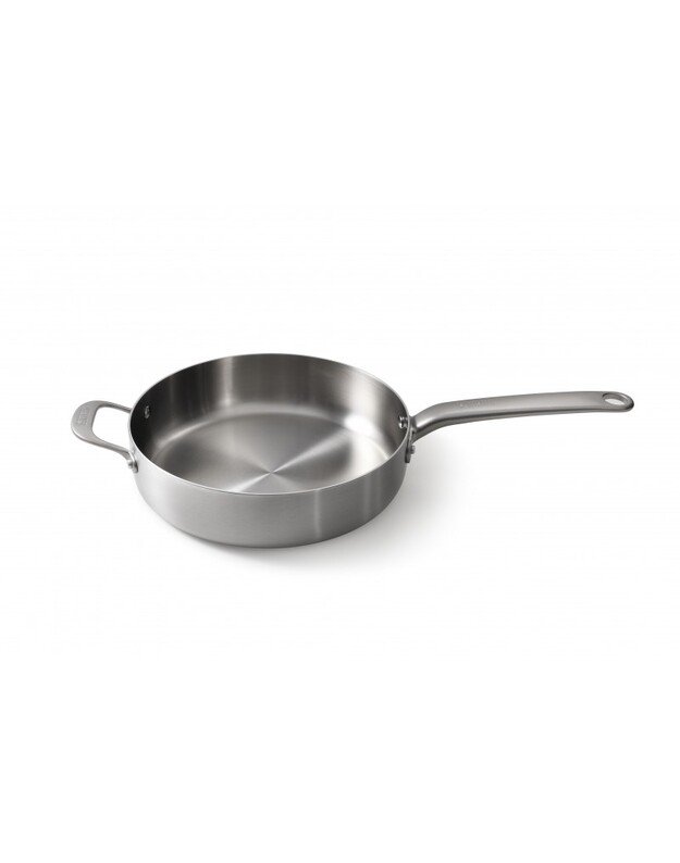 Nerūdijančio plieno tro&scaron;kinimo keptuvė su dangčiu Skottsberg 28cm 1