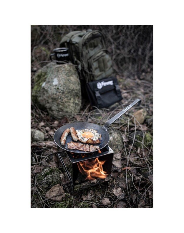 Kalto plieno keptuvė 20/24/28/32 Petromax : Kalto plieno keptuvės dydis - SP24 - 24cm 1