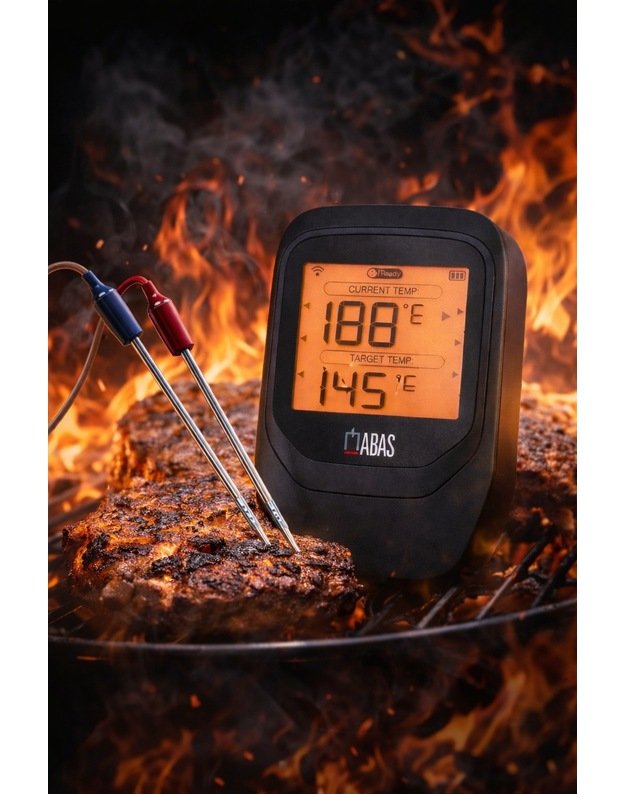 2 zondų termometras BBQ PRO