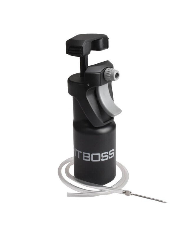 Pit Boss pur&scaron;kiamas buteliukas su pompa ir injektoriumi